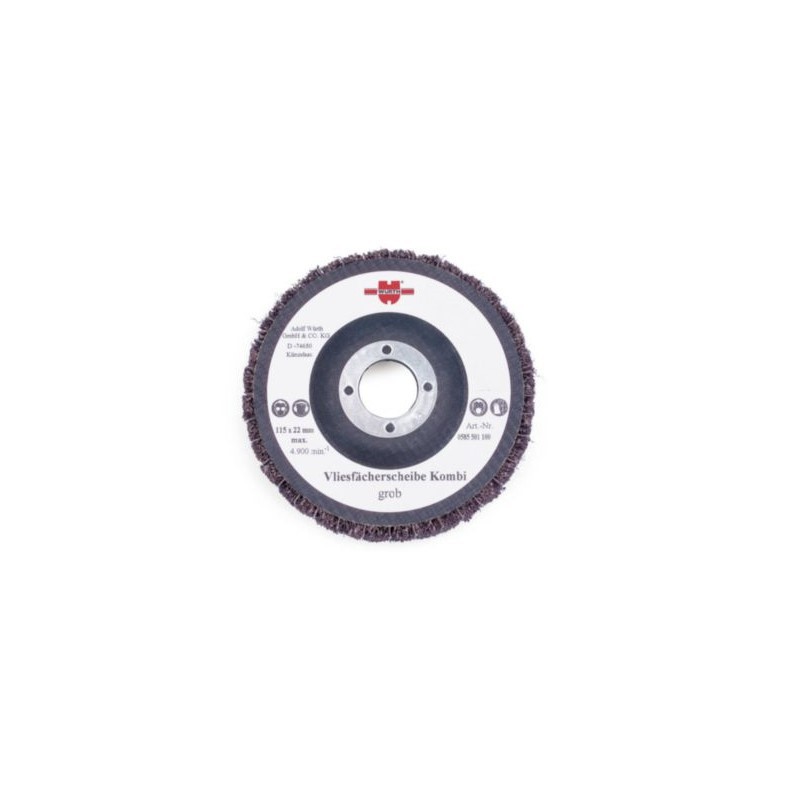 wurth/伍尔特绒面百页轮组合打磨片SANDDISC-FLC/LIN-FINE-D115MM